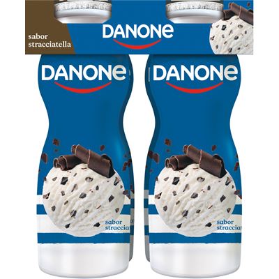 Iogurte Líquido Danone Stracciatella 4x155g