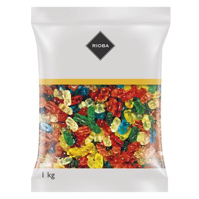 Gomas Rioba Ursos Pequenos 1kg