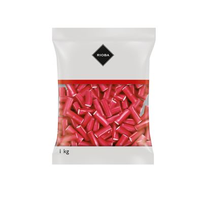 Gomas Rioba Taco Vermelho 1kg