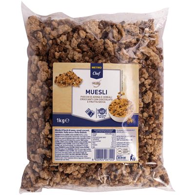 Muesli Crocante com Chocolate METRO Chef 1kg