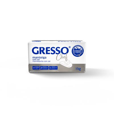 Manteiga com Sal Gresso 1kg