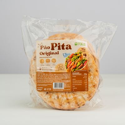 Pão Pita Gourmet Gudis 420g