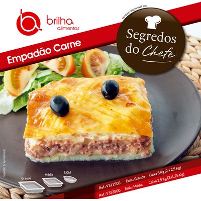 Empadão de Carne Brilha 2,5 kg