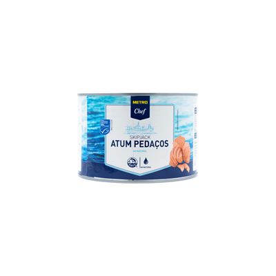 Atum em Pedaços ao Natural METRO Chef 1,7kg
