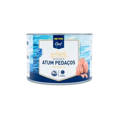 Atum em Pedaços em Óleo METRO Chef 1,7kg