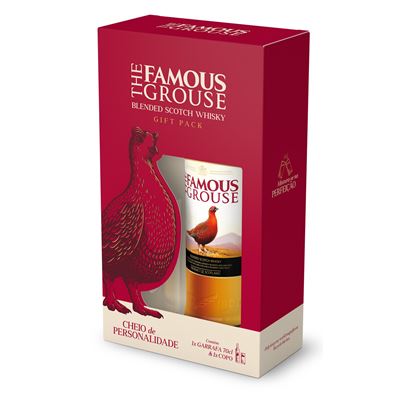 Whisky The Famous Grouse 70cl com Copo