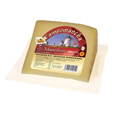 Queijo Manchego DOP Semicurado 3 Meses Campomancha 250g