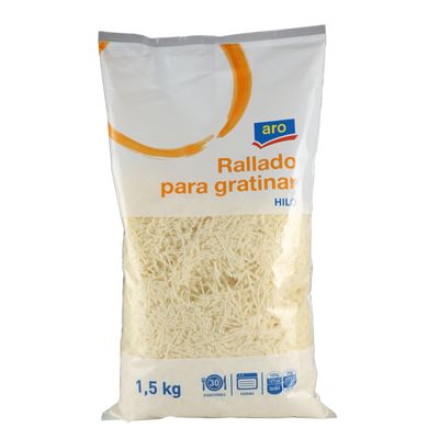 Queijo Mozzarella Ralado ARO para Gratinar 1,5kg