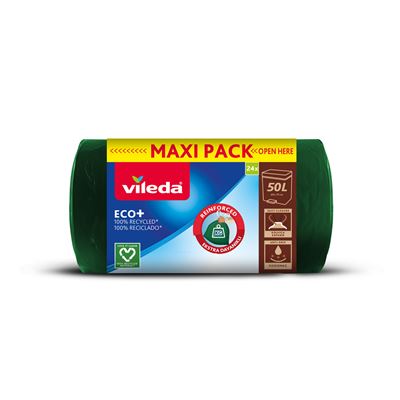 Sacos do Lixo Vileda 50L 10 Unidades