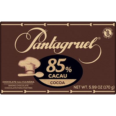 Chocolate Negro 85% Cacau Pantagruel 170g