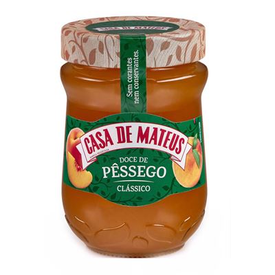 Doce de Pêssego Casa Mateus 330g