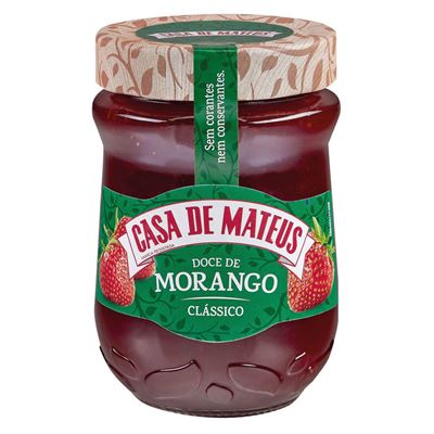 Doce de Morango Casa Mateus 330g