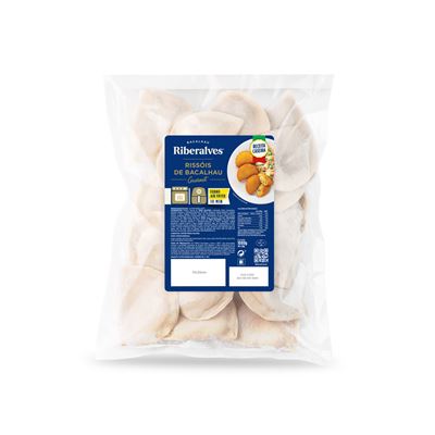 Rissóis de Bacalhau para Forno Riberalves 30x36g