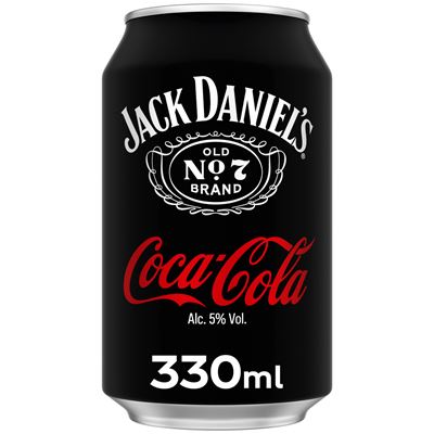 Jack Daniel's & Cola RTD 33cl