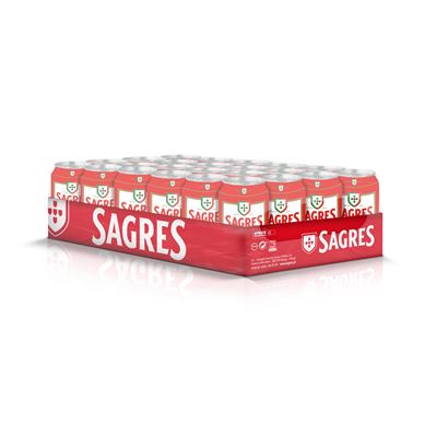 Cerveja Sagres Lata 24x33cl