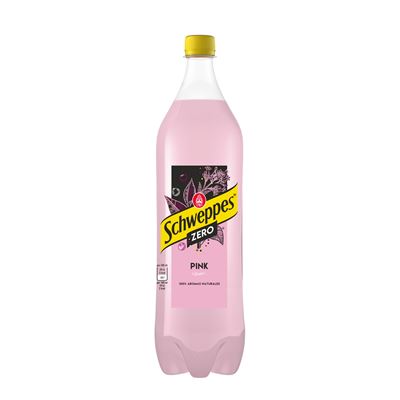 Schweppes Pink Zero Refrigerante 1L