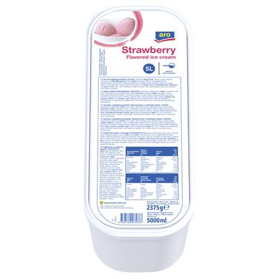 Gelado de Morango ARO 5L
