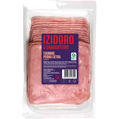 Fiambre da Perna Extra Fatiado Izidoro 500g
