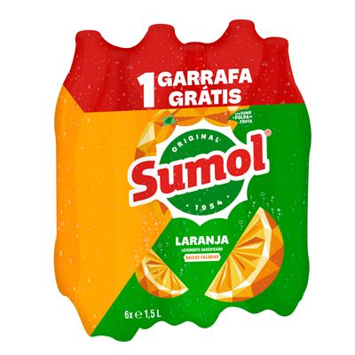 Refrigerante Sumol Laranja 6x1,5L