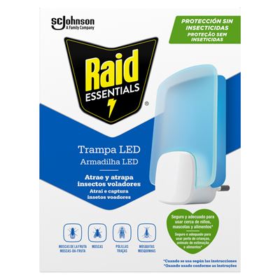 Armadilha para Insetos Raid com LED