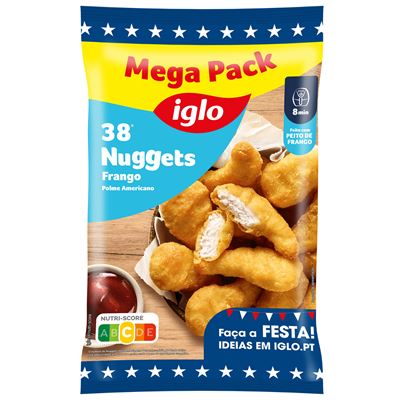 Nuggets de Frango Iglo Polme Americano 38 Unidades