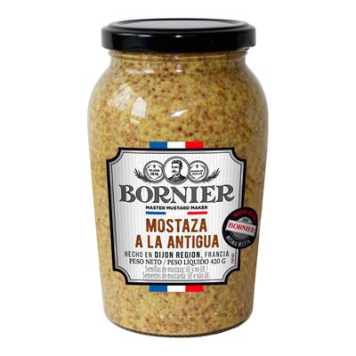 Mostarda à Antiga Bornier 420g