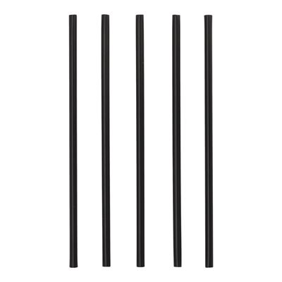 Palhinhas Papstar Preta 25cm Ø8mm 100 Unidades