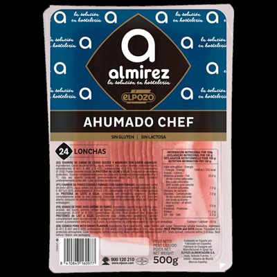 Bacon Fumado Chef Fatiado Almirez 500g