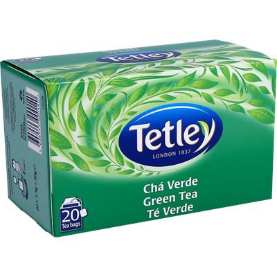 Chá Verde Tetley 20 Saquetas