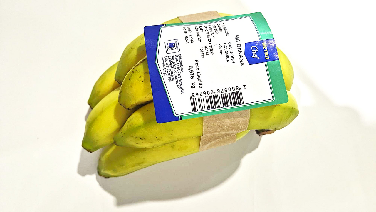 METRO Chef Banana Categoria I Calibre 21+ ±1,2Kg