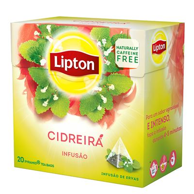 Chá Lipton Cidreira Pirâmide 20 Saquetas