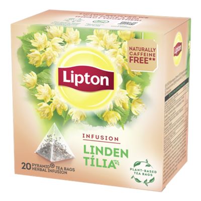 Chá Lipton Tília 20 Saquetas Pirâmide