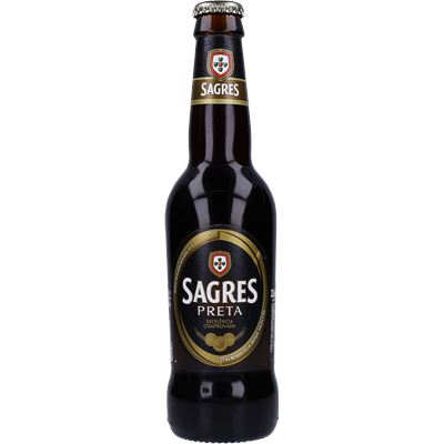 Cerveja Preta Sagres 24x33cl