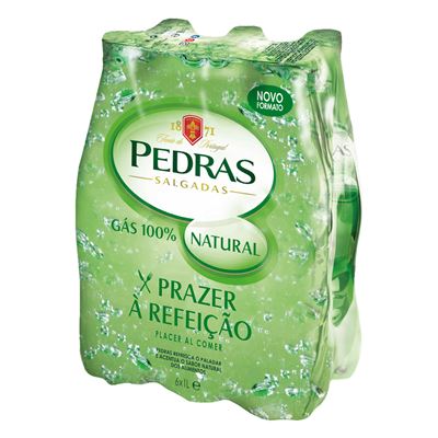 Água com Gás Pedras Salgadas 4x1L