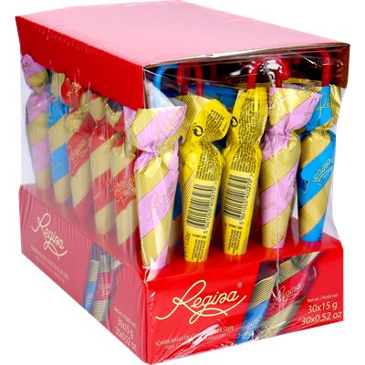 Sombrinhas de Chocolate Regina 30x15g