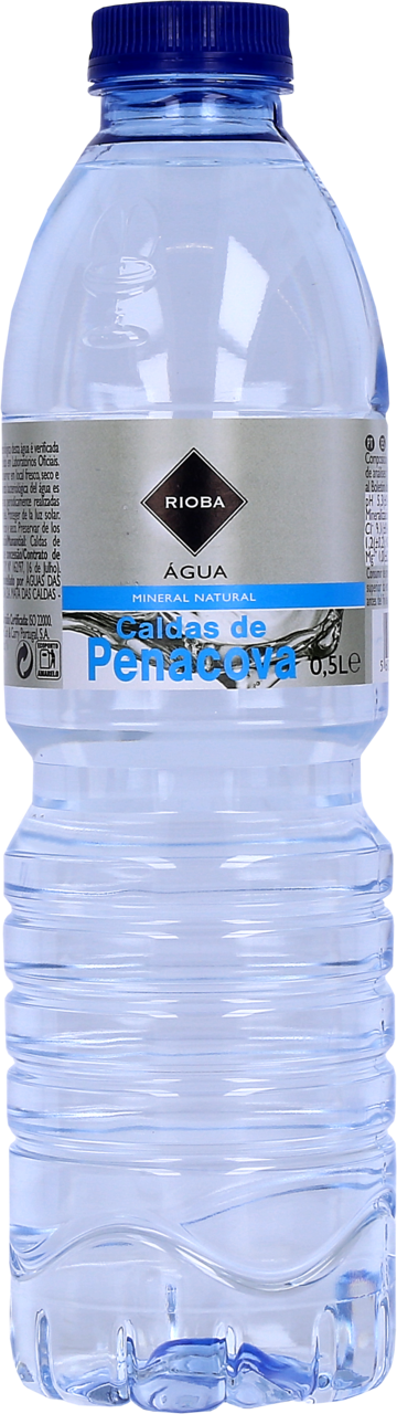 RIOBA Água Mineral Natural Pet 24 X 50 Cl