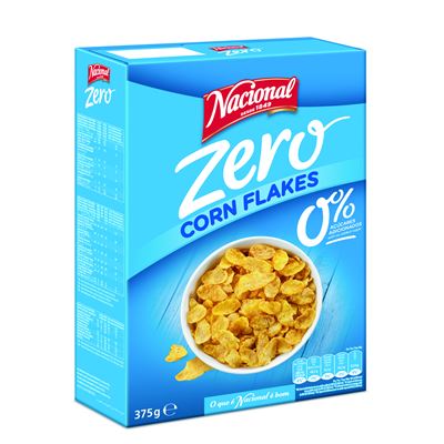 Cereais Cornflakes Zero Nacional 375g