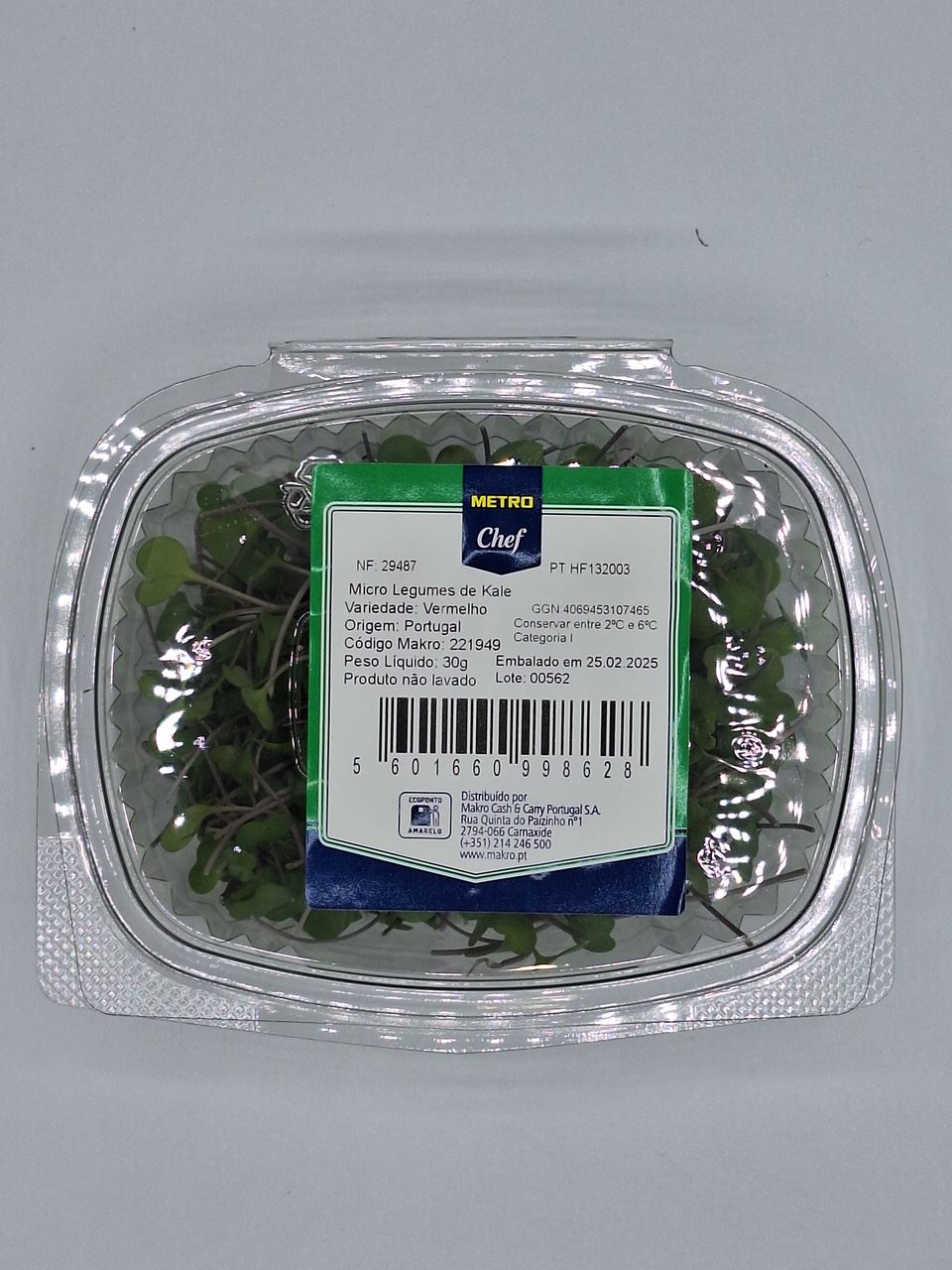 METRO Chef Micro Legumes Red Kale 30g