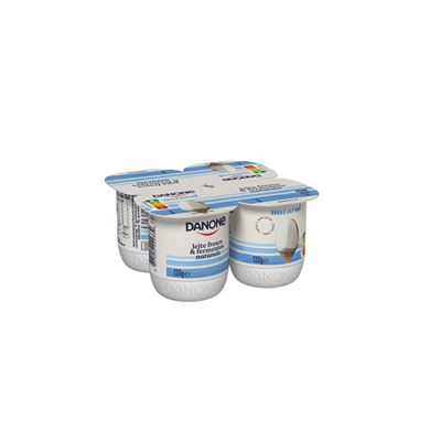 Iogurte Natural Danone 4x120g