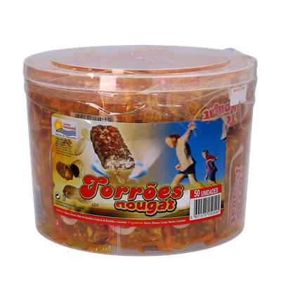 Torrão Nougat Nazaré Boião 50 Unidades