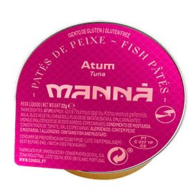 Paté de Atum Manna 24x22g