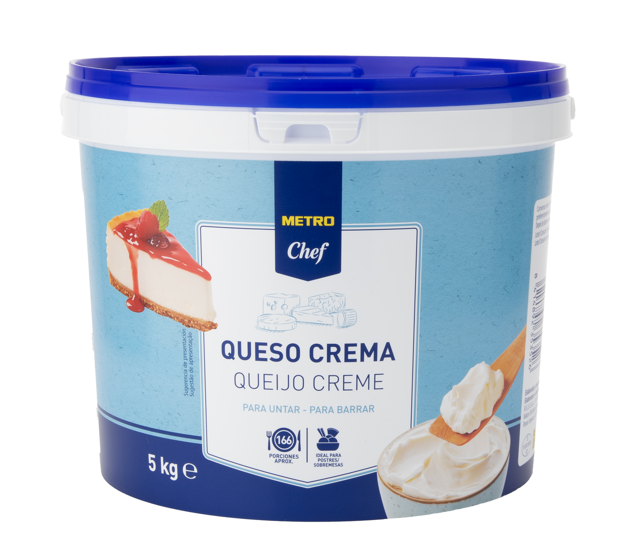 METRO Chef Queijo Creme Balde 5 Kg