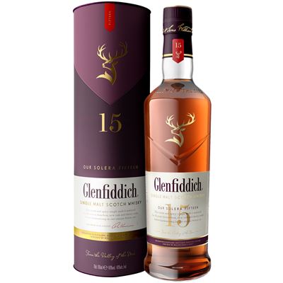 Whisky Glenfiddich Single Malt 15 Anos 70cl
