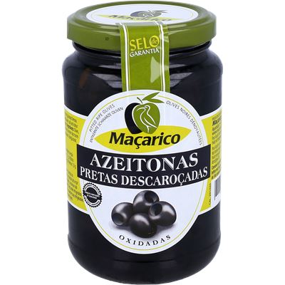 Azeitonas Pretas Descaroçadas Maçarico 165g