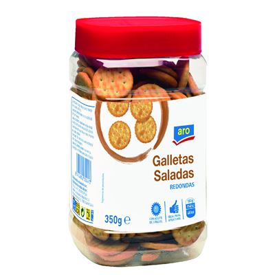 Bolachas Cracker com Sal ARO 350g
