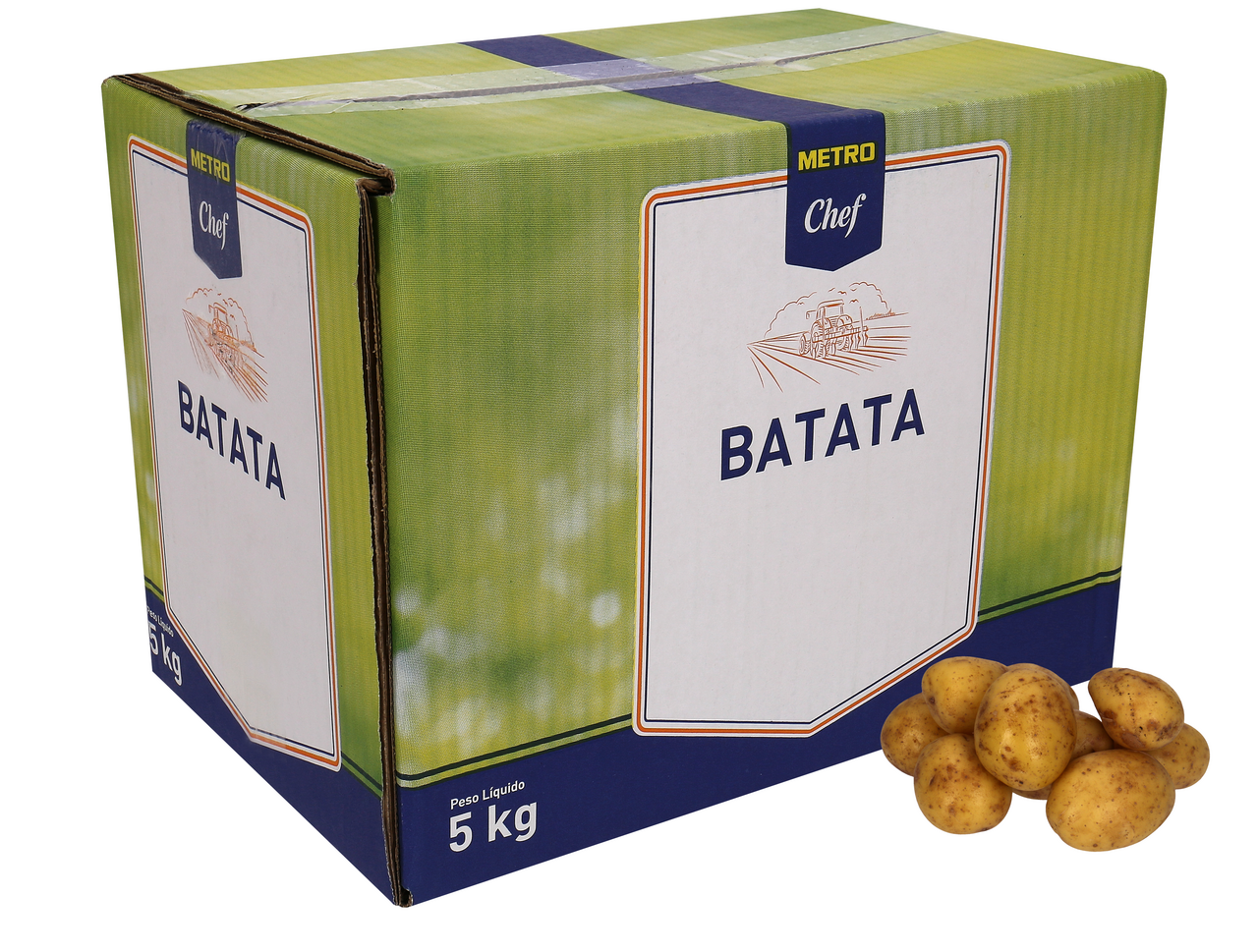 METRO Chef Batata Jovem Branca Categoria I Calibre 35/45 5Kg