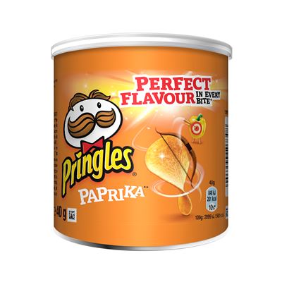 Batatas Fritas Pringles Paprika 12x40g