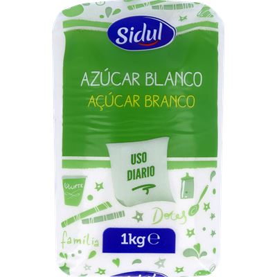 Açúcar Branco Granulado Sidul 1kg