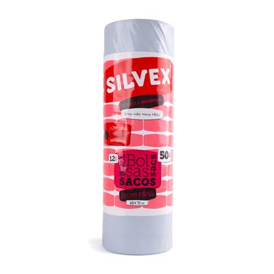 Sacos do Lixo Silvex Eco 50L 12 Rolos
