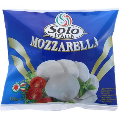 Queijo Mozzarella Solo Italia 125g